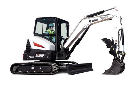 bobcat e35i mini excavator|bobcat e35 excavator lifting capacity.